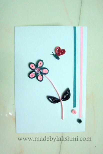 Quilling card